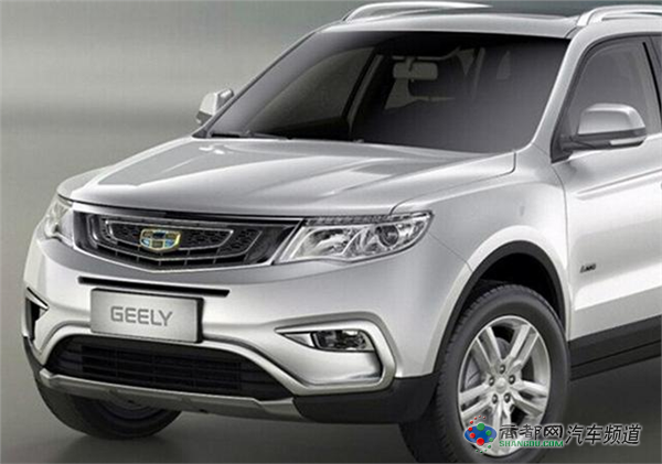 吉利全新SUV NL-3疑似官图曝光 年内推出