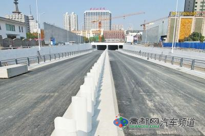郑州经三路下穿金水路工程本月底建成通车