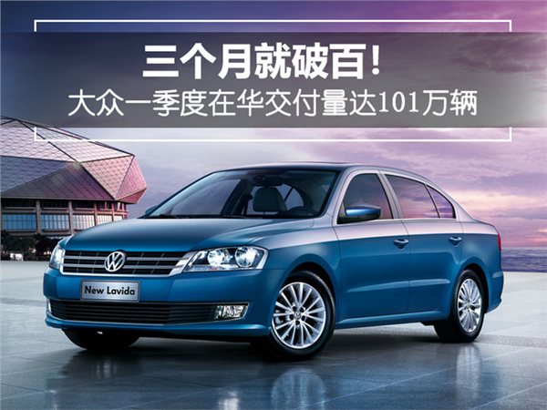 销量，大众在华销量,大众一季度销量